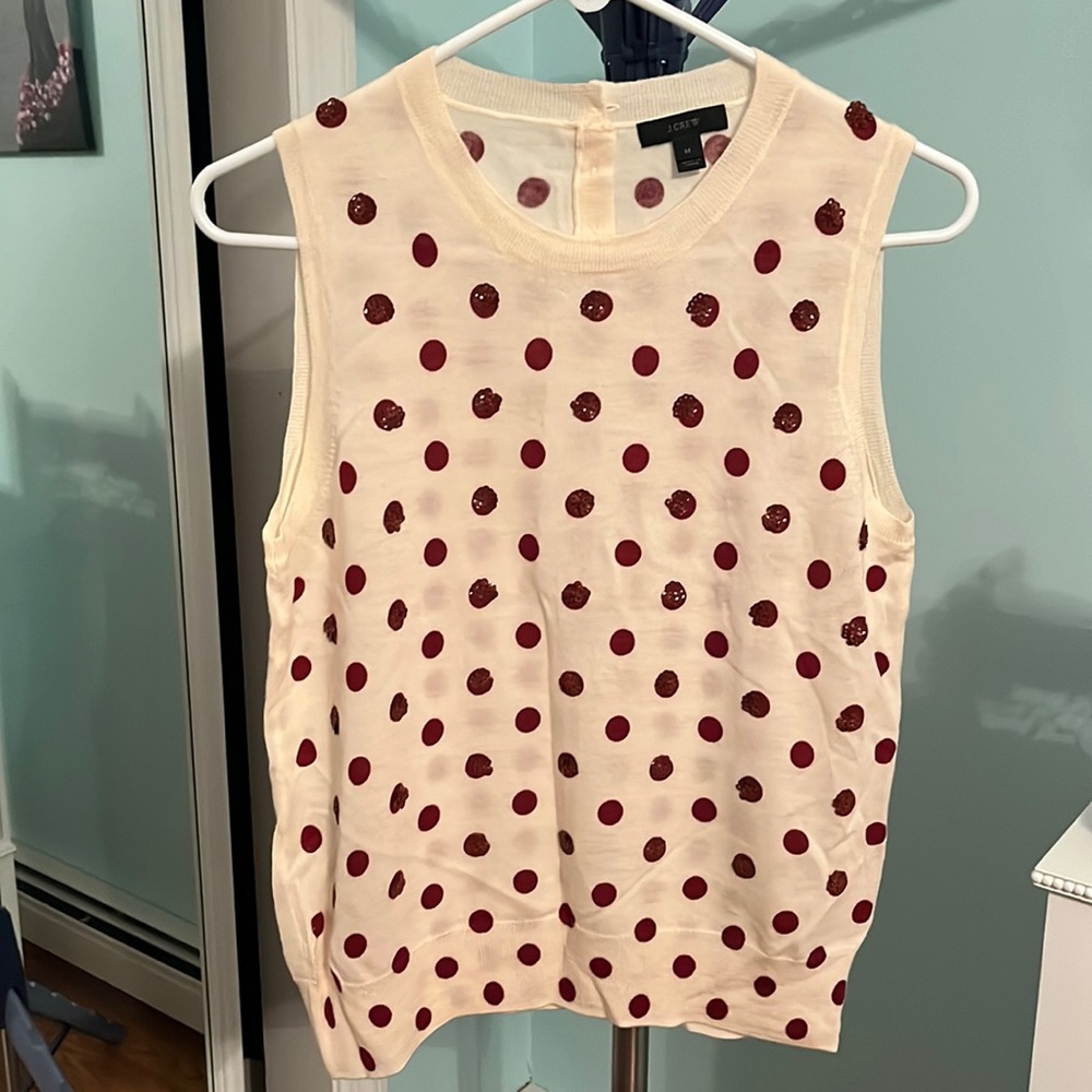 J Crew Sleeveless Sweater